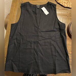 Ann Taylor Linen top size small